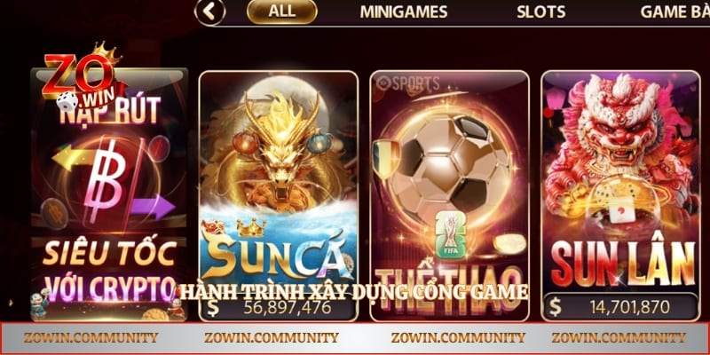 Hành trình xây dựng cổng game